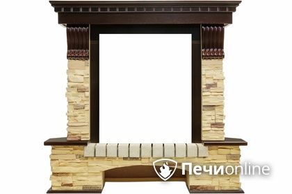 Портал для электрокамина Royal Flame Pierre Luxe угловой сланец под классический очаг в Улан-Удэ