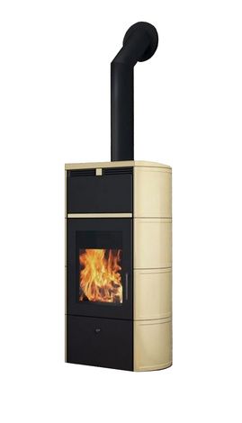 Печь-камин Edilkamin Flamma 24 kw V.A. Pergamena с Т/О в Улан-Удэ