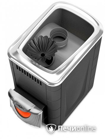 Дровяная банная печь TMF Ангара 2012 Inox ДНС КТК ЗК антрацит в Улан-Удэ