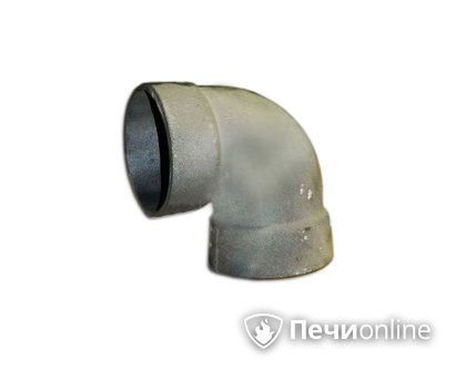 Дымоход Гефест Отвод 90° чугун D130 в Улан-Удэ